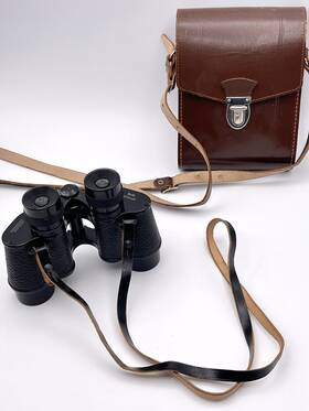 91227 Weizs Cker Stutgart Vintage Wetzlar 8x30 Binoculars Mint Condition