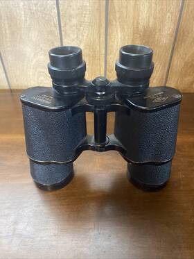 0037 Wesco Vintage 66 Prismatic Field 7.1 No 7x50 Optics Binoculars Black