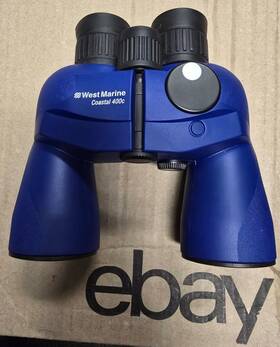 400c West Marine 025282184828 Coastal 7 X 50 Waterproof Binoculars Same Day Shipping