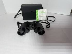 229093 Western Field 7x35 Wide-angle Binoculars Black With Case And Instruction Sheet