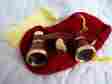 Wopg325 Theater Opera Glass Unbranded Generic New Lower Cost Maroon Gold 3x25 W Pouch Cleaning Cloth