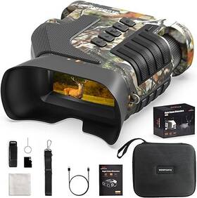 Nv400-camo Wosports Night Vision Binoculars 1315ft 4k Goggles Nv400 - Scratch And Dent