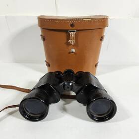 6-62786 Wuest Vintage H-19 Binoculars 8x40 Field 6.5 Triple Tested Coated Tt No