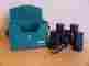 X81667 Citation Bushnell Peabody Coal Binoculars Insta-focus 7x35 With Case