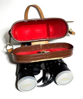 837941 Yashica Binoculars 7x50 Field 7.1 Fully Coated Optics And Lens Covers Case