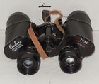 Z59451 Binolux Vintage Binoculars With Leather Case No Ft At Yds