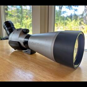 2599602 Zeiss Diascope 85 T Fl 20-60x Spotting Scope With Tilted Objective Lens Cover