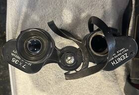Zenith 1000ft/305m 7x35 Porro Prism Binoculars Full Coated Optics Strap Black