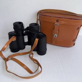 21151 Zenith Vintage 8 X 30 Binoculars Field 7.5 Model #21151 Carry Case And Neck Strap