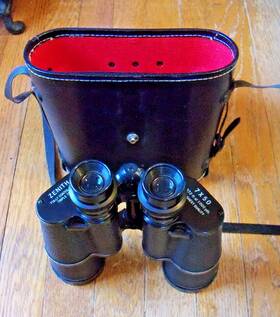 39060 Zenith Vintage Field Binoculars 7x50 Fully Coated Triple Tested Optics Japan