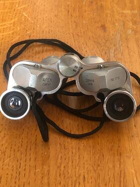 Cx18 Zephyr Vintage Apex Coated Binoculars With Adjustable Strap