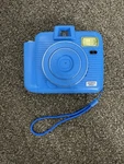 Sharper Image Instant Camera Blue Untested Sku:h. Fixed Price $11.74.
