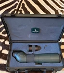 Swarovski Sts 65 Spotting Scope With 20-60X Eyepiece Case. Fixed Price $2300.00.