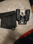 Finelife Black Binoculars With Case (built Compass And Removable Eye Cups). Fixed Price $10.00.