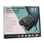 Vivitar Digital Camera Binoculars 18X Zoom With Night Vision Plus Accessory Kit. Fixed Price $89.95.