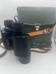 Vintage Bellevue Binoculars W/ Green Lemaire Case & Strap. Fixed Price $63.00.