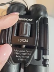 Tasco 168RB 10X25MM Compact Rubber Armored Binoculars W/ Case & Box Instructions. Fixed Price $25.00.