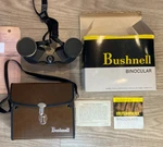 Mint Vintage Bushnell Banner Binoculars 7X35 Wide Angle Insta Focus 1987 W/ Box. Fixed Price $125.00.