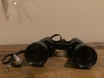 Vintage Stellar Binoculars X 50 Coated Optics #57469 Japan 262 Ft 1000 Yrds. Fixed Price $79.90.