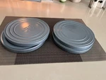 Reel Cases -lafayette 7 Steel Lot Of 4. Fixed Price $19.95.