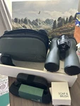 Swarovski Nl Pure 12X42 Green Roof Prism Fully Multi-coated Binoculars Case. Fixed Price $2499.00.