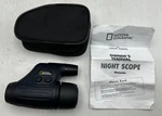 National Geographic Night Vision Scope Monocular - Tested W/ Case. Fixed Price $44.99.