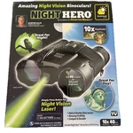 Atomic Beam Night Hero Official Vision Binocular 10X40MM. Fixed Price $23.99.