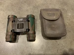 Sports Afield Binoculars 21X8 7.0 Camo W/case. Fixed Price $8.32.