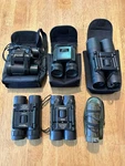 5 Pairs Lot Of Binoculars Bushnell Tasco Bsa Simmons Realtree. Fixed Price $55.00.