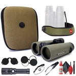 Leica Noctivid 8X42 Green Binocular 40386 + 6AVE Accessory Kit. Fixed Price $3099.95.