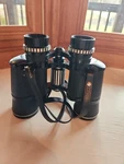 Vintage Jc Penney Binoculars W/ Original Case Model 0472 X 35. Fixed Price $30.00.