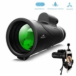 Allo 12X42 High Power Hd Monocular Telescope, Low Night Vision. Fixed Price $36.99.