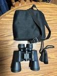Adventuridge 10X50MM Binoculars Carrying Case Neckstrap Lens Covers. Fixed Price $15.00.