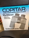 Copitar Click Stop Focus 10X50 Mm Binoculars Made Japan Vintage See Clearly. Fixed Price $18.56.