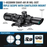 Barska 10-40X 50MM Ao Varmint Riflescope For Long Range W/ Mil-dot AC11084. Fixed Price $171.99.