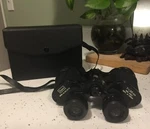 Vtg Sears MODEL#583.25110 7X35MM Binoculars W/case Tested. Fixed Price $25.00.