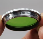 Leica Leitz Wetzlar 36MM Green Filter Case Clean Glass. Fixed Price $29.00.