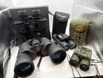 Lot Of 4 Binoculars Celestron Bushnell Simmons Jason Outdoor Hunting Sports. Fixed Price $200.00.
