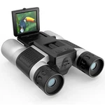 Zzstar 12X32 Binoculars With Camera, 32GB Micro Sd Card,silvery. Fixed Price $115.86.