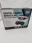 Vivitar Digital Camera Binocular 10X Zoom With Night Vision - VIVCVIR12 White. Fixed Price $38.00.