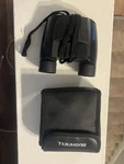 Bushnell Compact Binoculars 8X23 13-8230K With Case. Fixed Price $22.00.