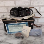 Antique Sears Zoom Binoculars Mdl 25110 Custom With Original Case Accessories. Fixed Price $99.00.