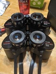 Bushnell Broadfield 7X,35 & 8X,40 Binoculars: Cleaned Lubed! With Cases.. Fixed Price $320.00.
