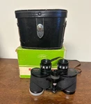 Vintage Amc Binoculars 7 X 35 Cfcawa 551 Feet With Leather Case. Fixed Price $24.99.