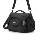 Genuine Nikon Digital Dslr Camera Bag Case Padded Shoulder Strap Black. Fixed Price $34.22.