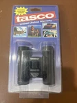 Tasco 8 X 21 Compact Rubber Armored Binoculars 165RB W/ Case 392FT. 131M B22. Fixed Price $17.50.
