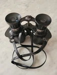 Vintage Airguide 3 X Binocular Model No. 27 Black With Strap Easy Use Tested. Fixed Price $10.00.