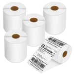 5ROLLS 102MM X 42.8M Continuous RDS01U2 Paper Label For Brother TD-4410D. Fixed Price $45.21.