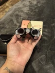 Binolux Micron Type Binoculars 7 18 Model No. 4041 Coated Lenses. Fixed Price $40.00.