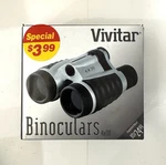 Vivitar 4X30 Compact Binoculars New Open Box. Fixed Price $5.60.